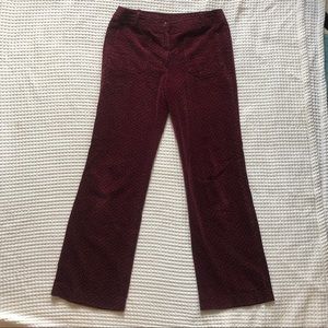 Boot Cut Corduroy Pants